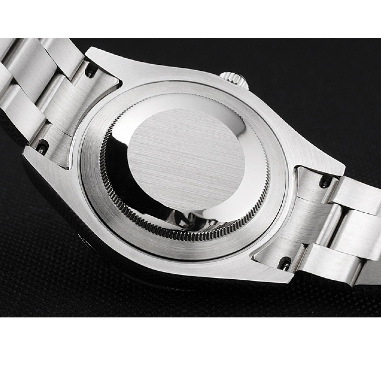 Aaa replica Stainless Case Milgauss White Markings And Orange Steel Bracelet Rolex Swiss Dial 0730